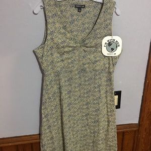 Toad & Co Rosemarie SL Dress North Shore Daisy Print Large